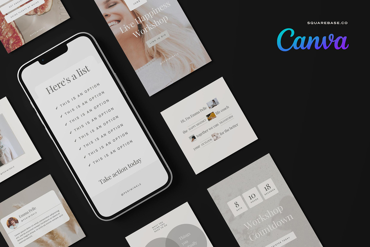 Canva Templates for Coaches, a Social Media Template by Squarebase Templates (Photo 2 of 5)