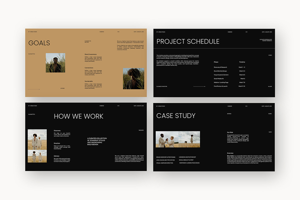 Bona : Lookbook Deck Powerpoint, a Presentation Template by Punkl Camp (Photo 12 of 16)