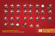 Santa Claus Mascot KIT, an Illustration by Diditpranata (Thumbnail 3 of 5)