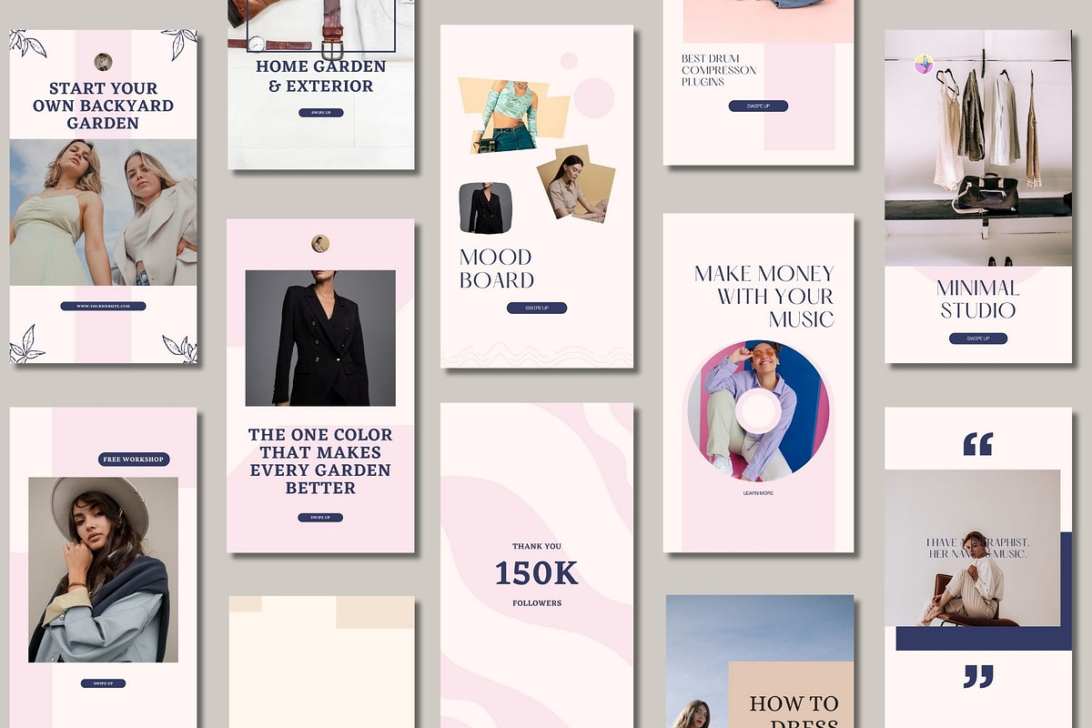 Jawelry Social Media Story Templates, a Social Media Template by BoontenStudio (Photo 2 of 8)