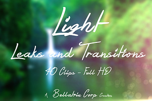 $2 - 40 Light Leaks Pack Vol 01