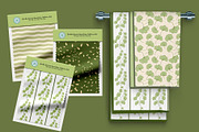Ginkgo Botanical Seamless Patterns, a Pattern Graphic by Traveling Designer (Thumbnail 3 of 7)