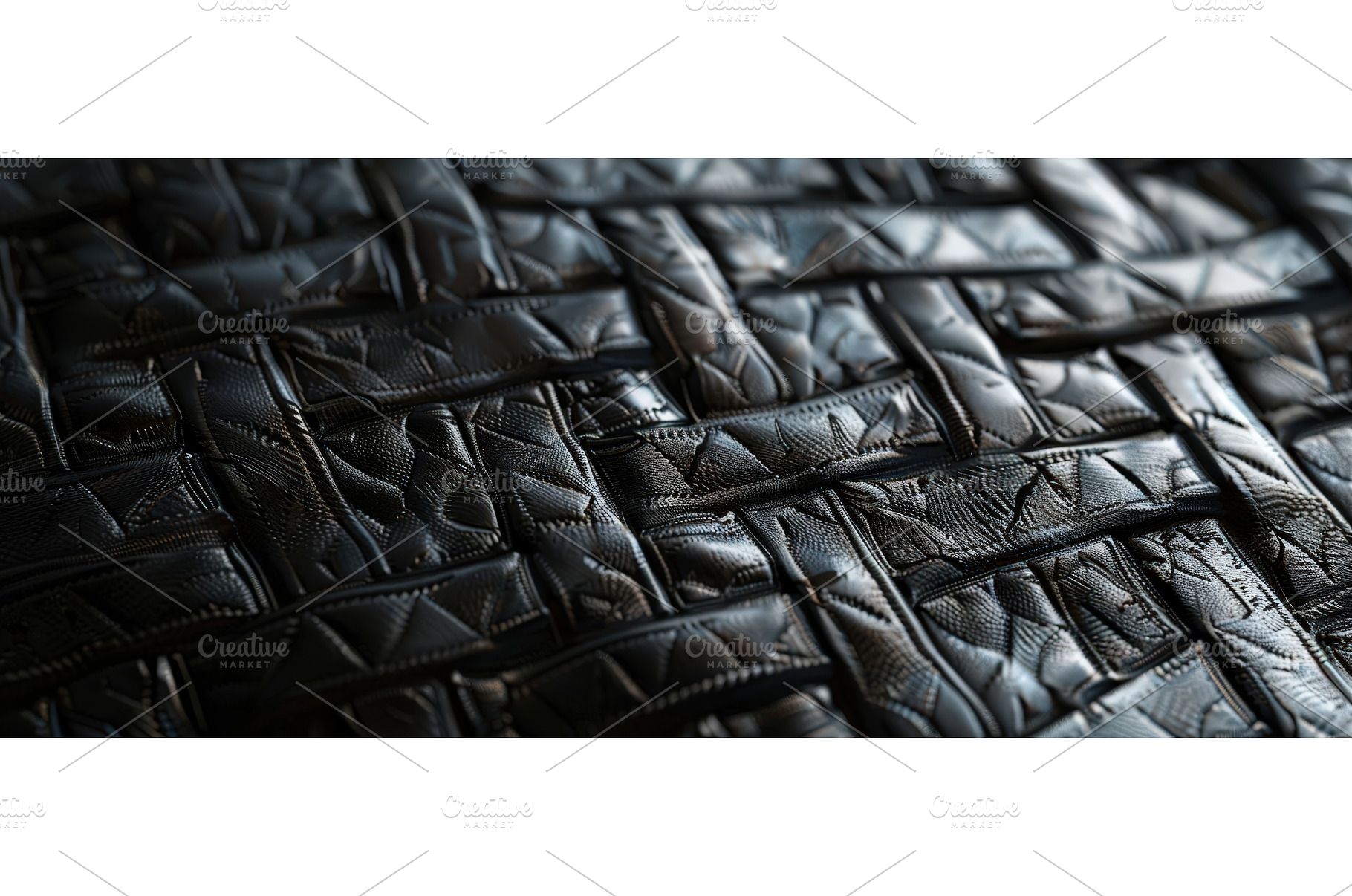 Black Embossed Leather with, a Beauty & Fashion Photo by piter.goskov