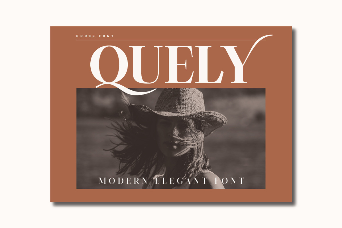 Drose - Modern luxury Serif Font, a Serif Font by Typebae (Photo 2 of 10)