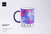 Sublimation Mug 2 Mockup Set, a Cups & Container Mockup by creatsy2 (Thumbnail 1 of 12)