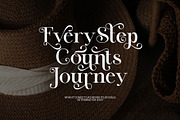 Emitron Elegant Serif Font, a Serif Font by Perfectype (Thumbnail 6 of 8)