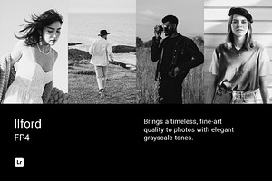 Ilford FP4, a Preset Add-On by colorituals