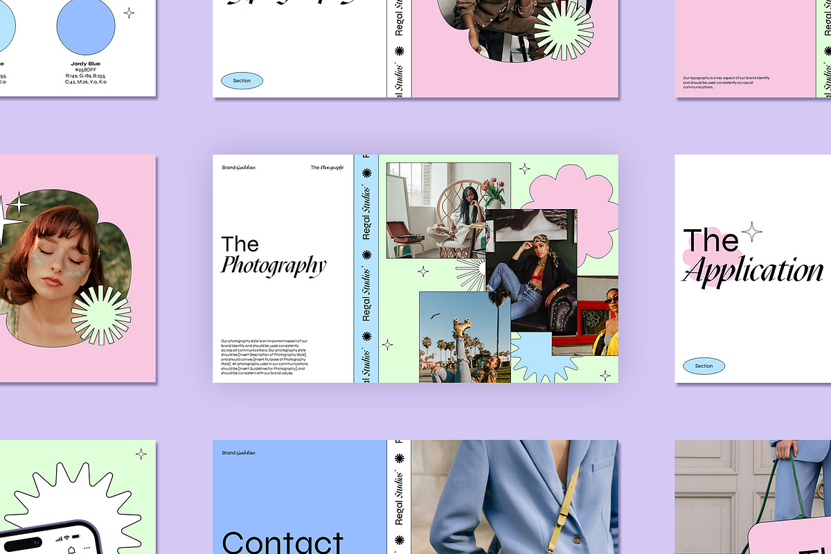 Regal - Brand Guideline, a Presentation Template by Sixtysix Labs (Photo 3 of 8)