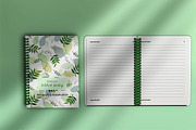 Realistic round notebook mockup, a Books & Magazine Mockup by Raihan Rahman (Thumbnail 9 of 19)