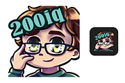 12 Brown Hair Chibi Boy Emotes, an Illustration by Custom Fonts & Patterns (Thumbnail 6 of 12)