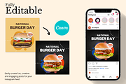 Instagram Templates: Tasty Food, a Social Media Template by Sakura Digitals (Thumbnail 2 of 5)