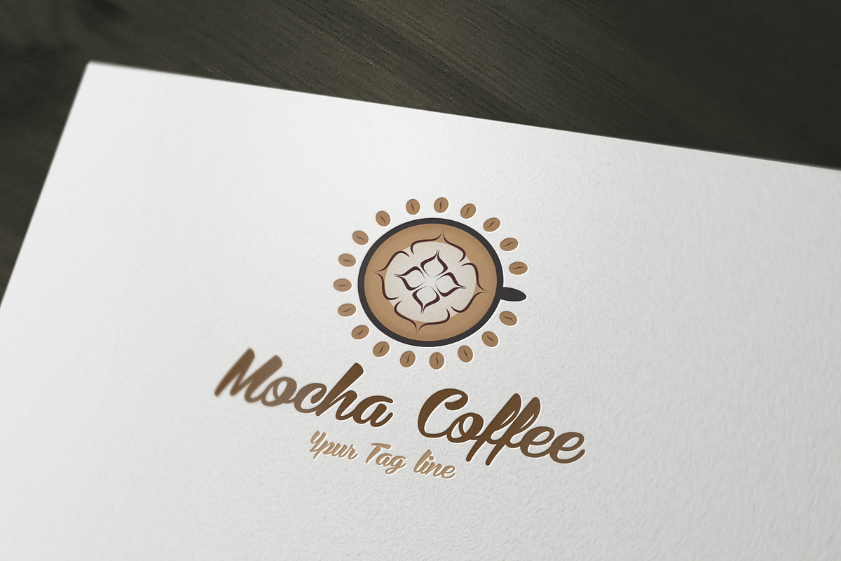 Mocha Coffee Logo, a Branding & Logo Template by rotree_man (Photo 1 of 4)