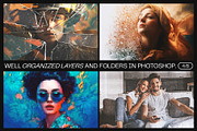 12 Photo Effect Templates, a Layer Style Add-On by iDoodle Studio (Thumbnail 4 of 6)