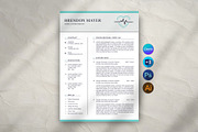 Resume, a Resume Template by DesignDevisers (Thumbnail 1 of 10)