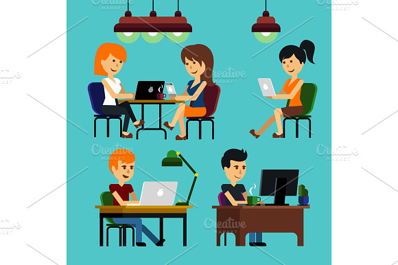 People Sitting On Chair At Table