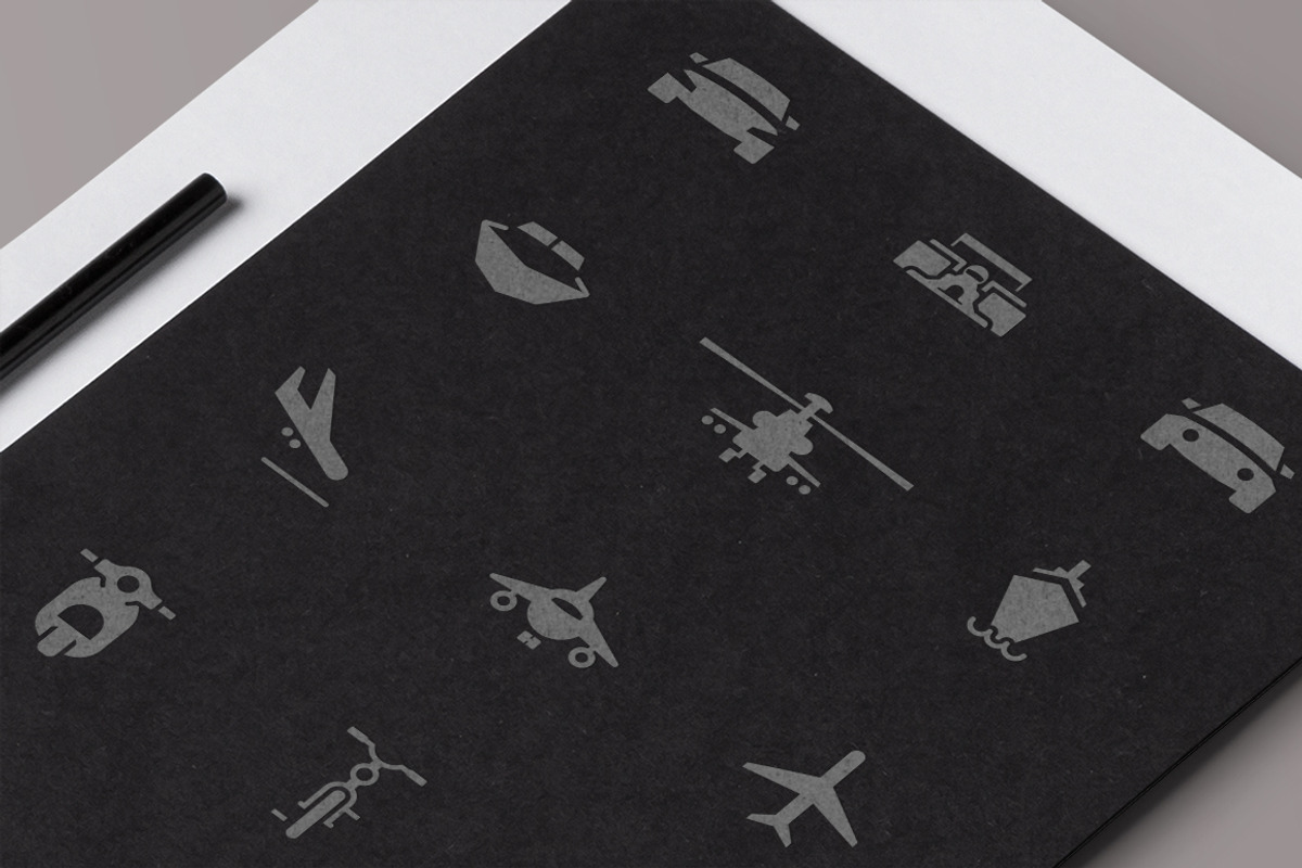 Transportation icons, an Icon by popcic (Photo 2 of 3)