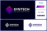 Syntech - Futuristic Letter S Logo, a Branding & Logo Template by Suhandi (Thumbnail 1 of 4)