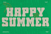 Grow Summer-Retro Display Font, a Serif Font by Linecreative (Thumbnail 4 of 6)