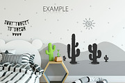 KIDS WALL & FRAMES Mockup Bundle - 3, a Print Template by Yuri-U (Thumbnail 14 of 33)