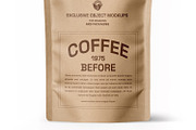 Kraft Pouch Bag Packaging PSD Mockup, a Packaging Mockup by Ram Studio LLC (Thumbnail 7 of 7)