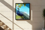 Peacock Clipart, Peacock Feather PNG, an Animal Illustration by BrushstrokeArtGB (Thumbnail 8 of 9)