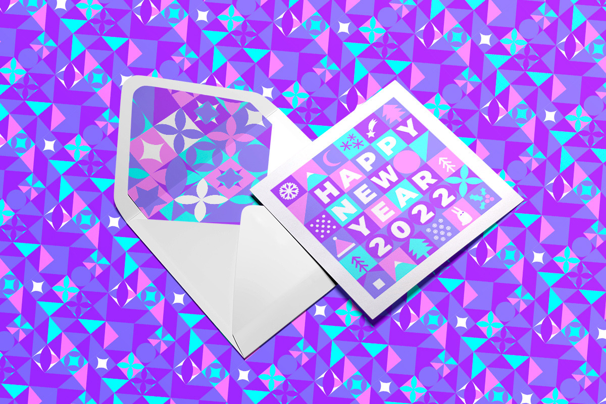 Holographic Christmas Geometric Set, an Object Graphic by Julie&Taily (Photo 10 of 23)