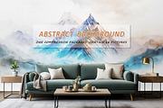 Abstract watercolor wallpaper, a Wallpaper Graphic by DamonYang's shop (Thumbnail 1 of 7)