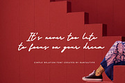Simple Relation Modern Business Font, a Handwritten Font by RantautypeStudio (Thumbnail 2 of 13)