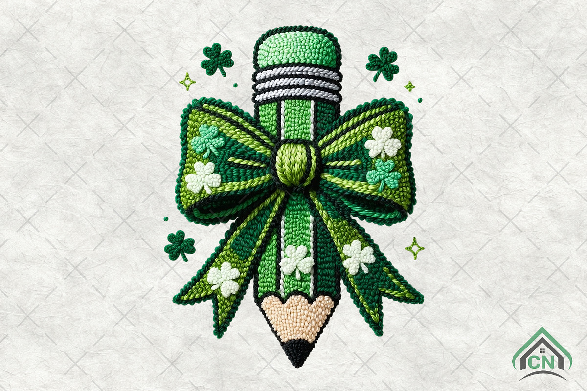 St Patricks Day Teacher Coquette Png, an Illustration by Craft Nest (Photo 1 of 4)