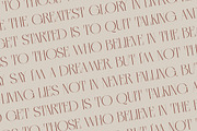 Qasnors Modern Display Serif, a Serif Font by timelesstype.co (Thumbnail 17 of 20)