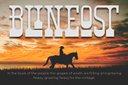 Bronhors Vasty - Western, a Serif Font by VUNIRA (Thumbnail 2 of 6)