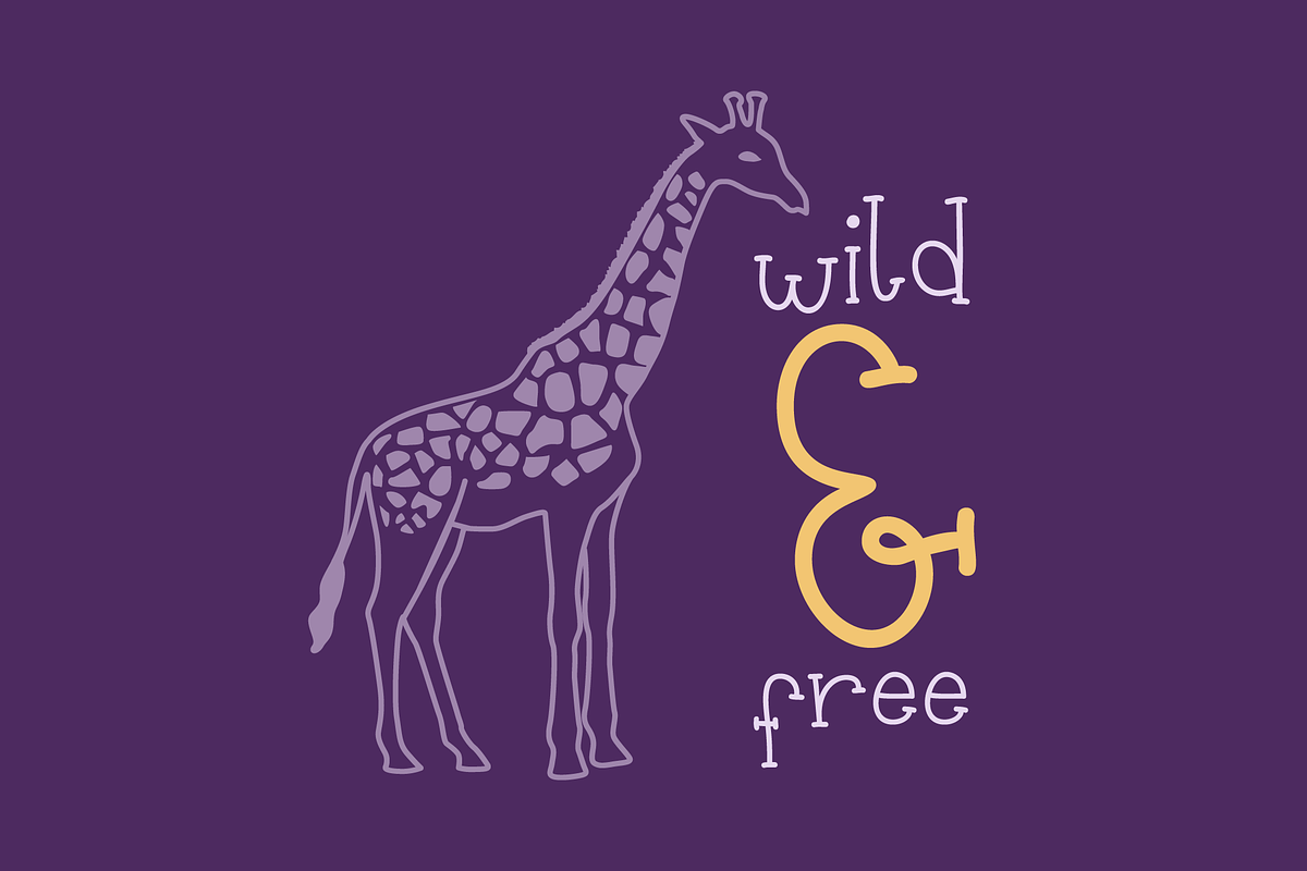 Wild Twilight Cute Typewriter Font, a Serif Font by Dancing with Ink (Photo 3 of 19)
