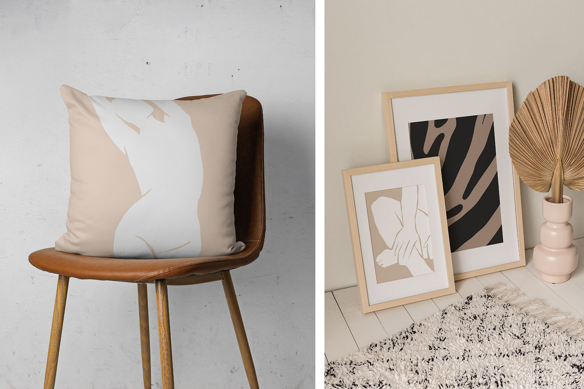 Feminine abstract poster gallery, a Person Illustration by Anastasy_helter (Photo 13 of 32)