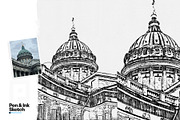 Pen and Ink Sketch Photoshop Action, an Action Add-On by Shovajit (Thumbnail 16 of 17)