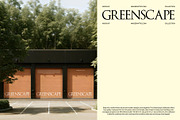 Greenscape 07 : Triple Garage Door, an Advertising Mockup by Made by Attic (Thumbnail 1 of 2)