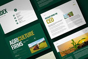 Agriculture Brochure Landscape, a Brochure Template by Pixelpick (Thumbnail 1 of 9)