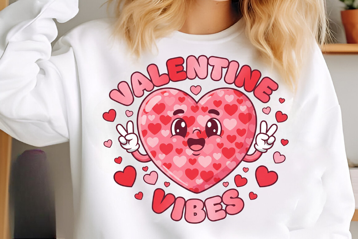 Valentine Vibes Png, Valentine’s Day, an Illustration by SinaCreation (Photo 8 of 11)