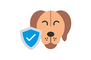 Pet Insurance Flat Icon, a Duotone Icon by Pexelpy (Thumbnail 1 of 2)