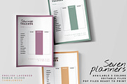 Editable/Printable Planners 2018, a Stationery Template by Outline Design (Thumbnail 2 of 6)