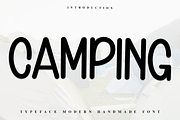 Camping, a Sans Serif Font by InermediaSTUDIO (Thumbnail 1 of 7)