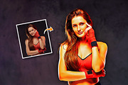 Cartoon Oil Painting, an Action Add-On by U_Design (Thumbnail 3 of 8)