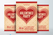 Valentines Day Flyer Cards BG Bundle, a Poster Template by DesignWorkz (Thumbnail 8 of 12)