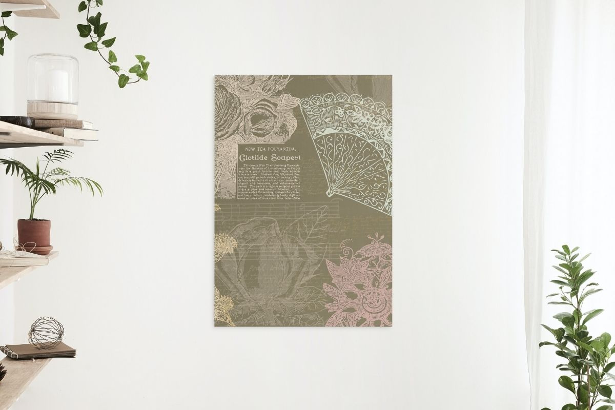 Boho Vintage Floral Wall Posters, an Illustration by Luna Y Mar (Photo 4 of 4)
