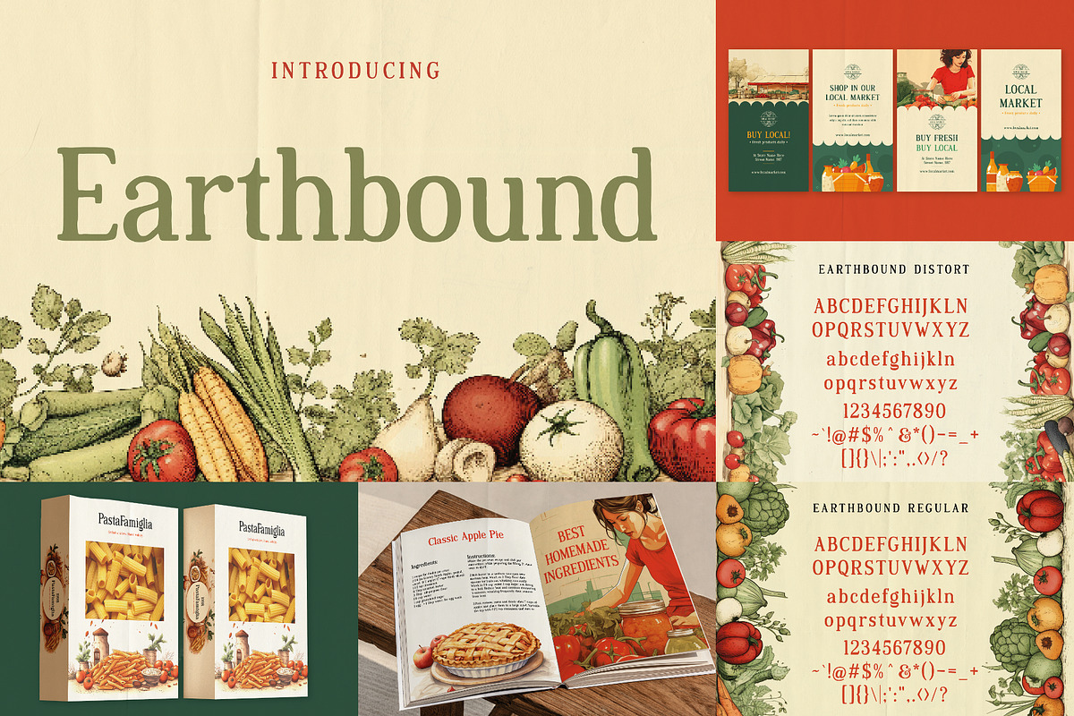 Mexican Font Bundle - 33 Fonts!, a Slab Serif Font by HipFonts (Photo 9 of 18)