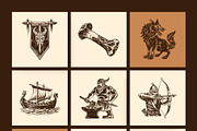 Vintage Cultures and Civilization, a Person Illustration by Creative Stall (Thumbnail 32 of 33)