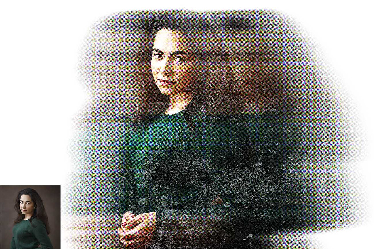 Cinematic Halftone Motion FX, an Action Add-On by Studio Retouch (Photo 12 of 13)
