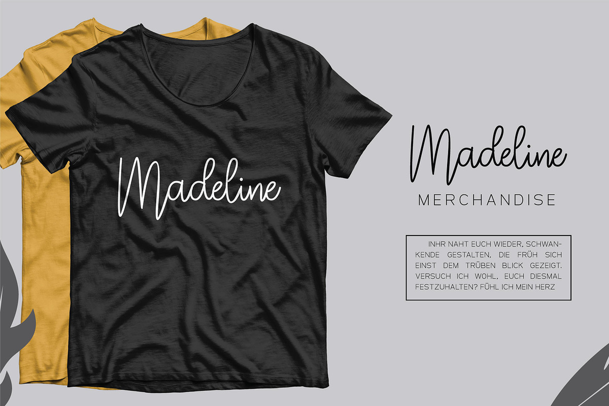 Madeline, a Script Font by Pustudio (Photo 5 of 7)