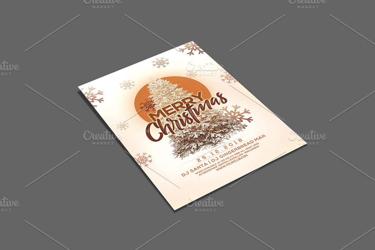 Christmas Invite, a Flyer Template by Flyer Arts (Photo 2 of 4)