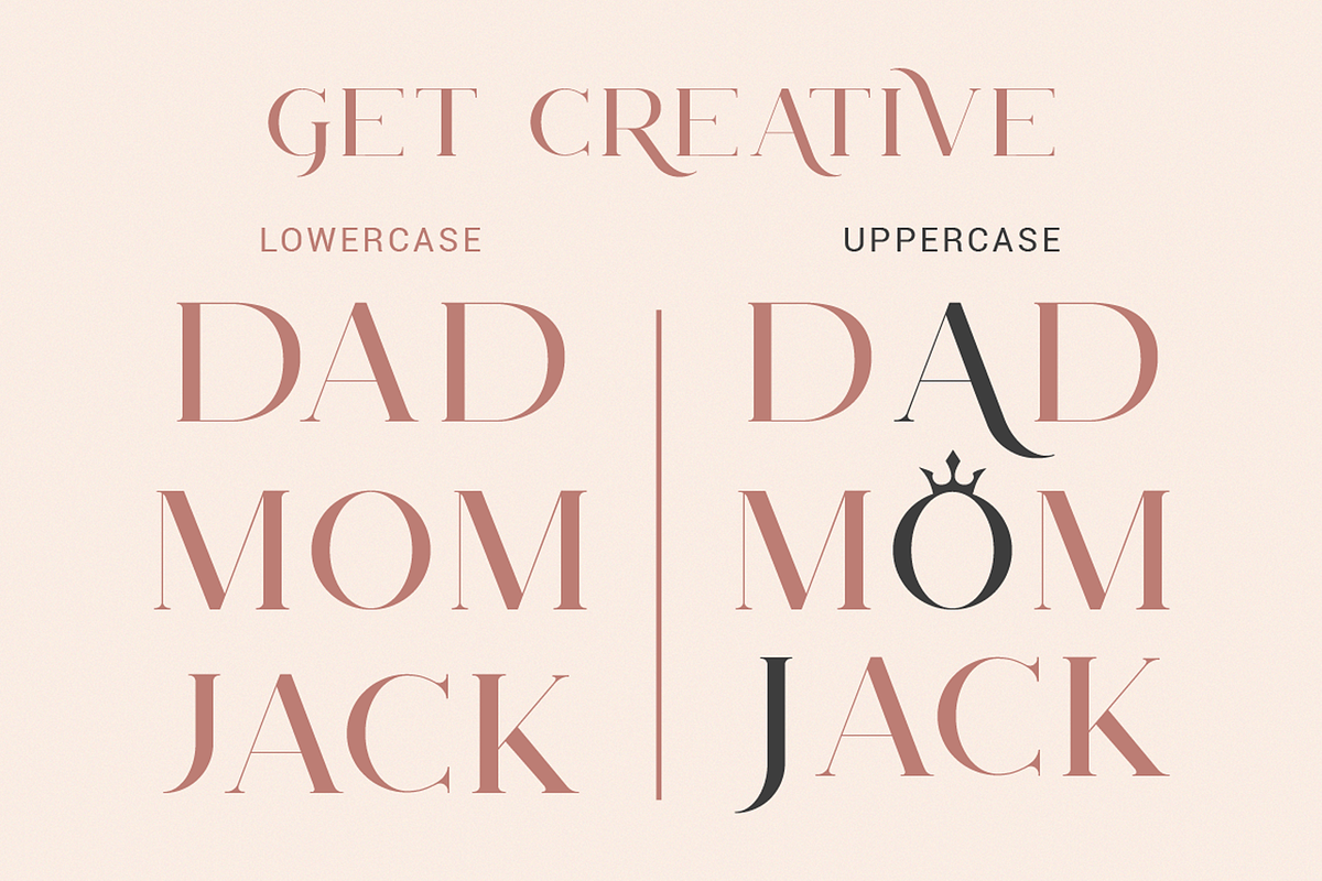 Royal Armany Font Duo, a Serif Font by GlitzyGrapix (Photo 7 of 10)
