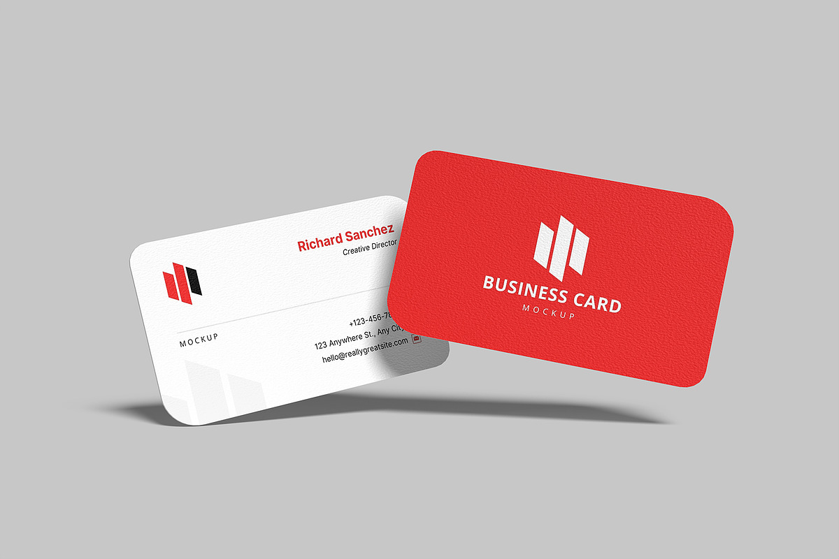 Business Card Mockup, an Advertising Mockup by Amigos__46 (Photo 6 of 7)